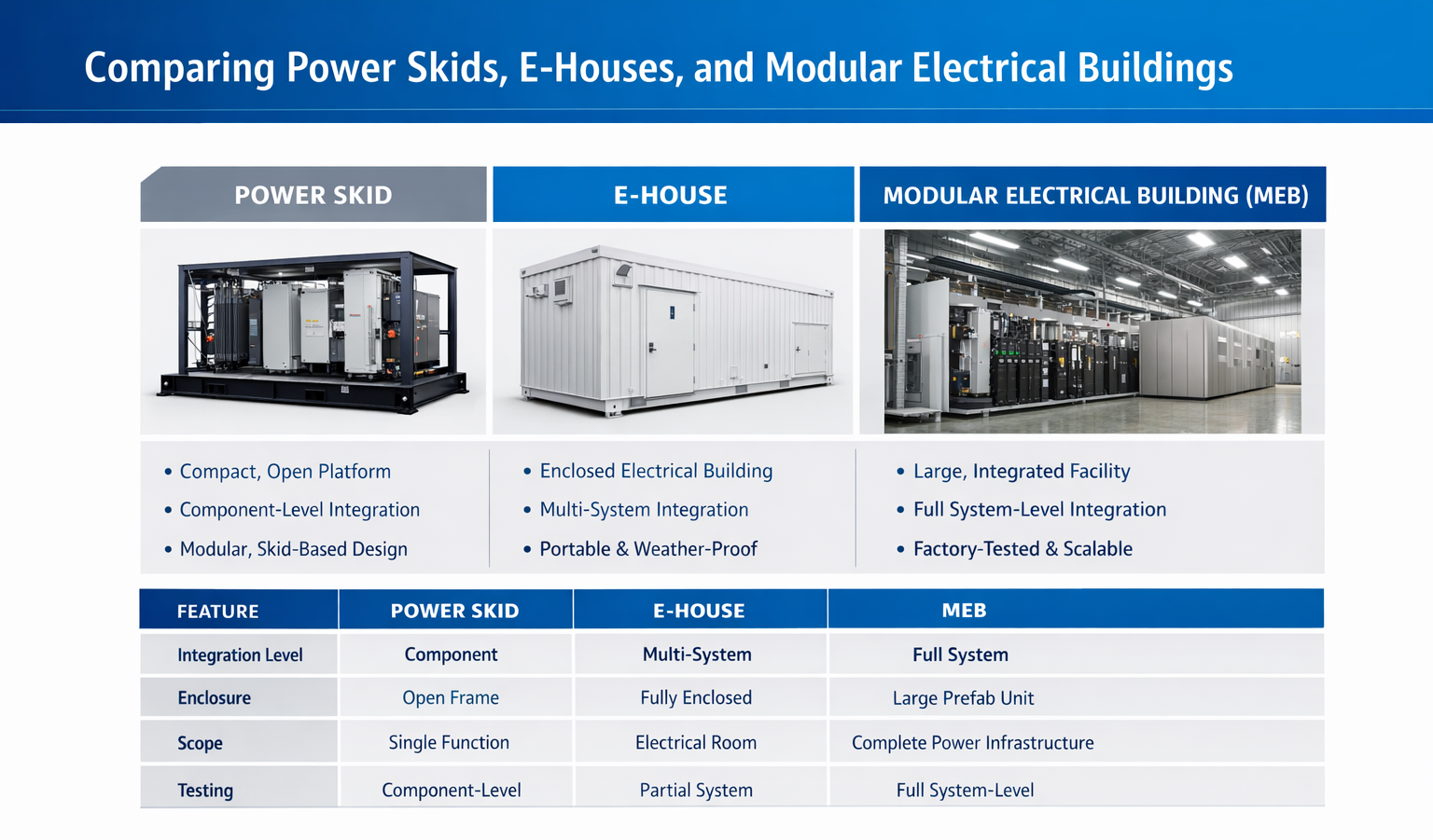  Modular Electrical Buildings