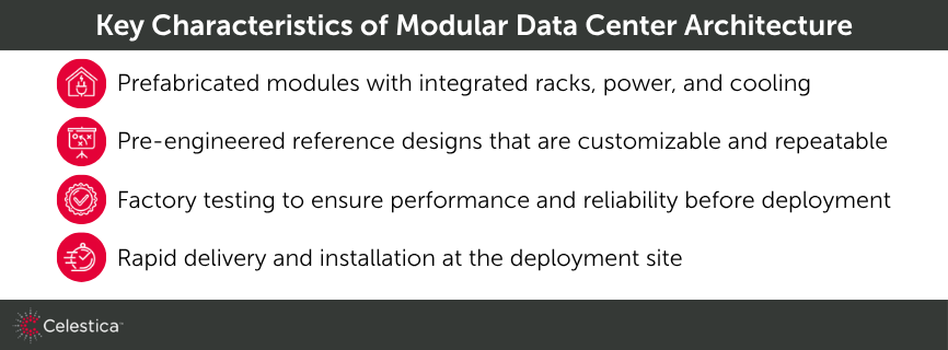 Key characteristics of Modular Data Center Blog