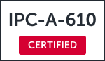 IPC-A-610 certified