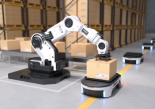 Robotics used in logistics fulfillment